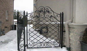 Toronto wrought iron gates