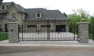 Richmond Hill wrought iron gates