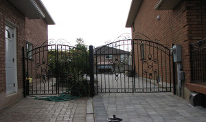 Toronto wrought iron gates