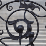 hand crafted wrought iron gates
